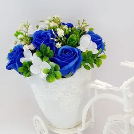 Bicicleta cu trandafiri de sapun 182632