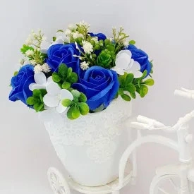 Bicicleta cu trandafiri de sapun 182632