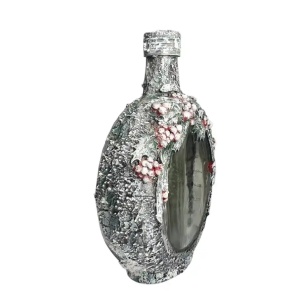 Cadouri de Craciun- Sticla handmade (cod 2169)poza4