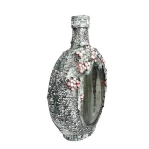 Cadouri de Craciun- Sticla handmade (cod 2169)poza4