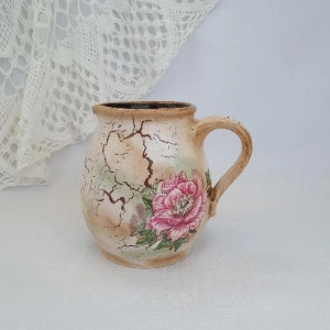 Cadouri handmade- vaza "Roze" (cod 1511-CAD 3