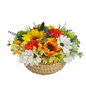 Cos cu flori -'Floarea Soarelui" (cod 2217)poza155