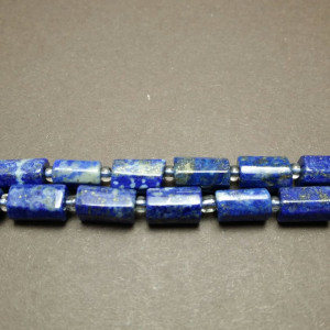 Lapis Lazuli, forma cilindrica, 8x11 mm
