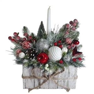 Aranjament de Craciun in cos rustic (cod 2174)