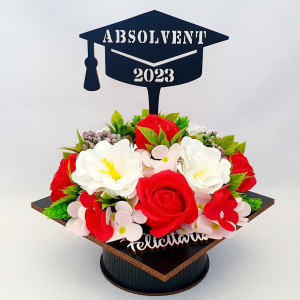 Aranjament de absolvire rosu 18711