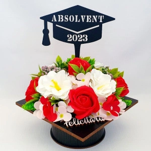 Aranjament de absolvire rosu 18711