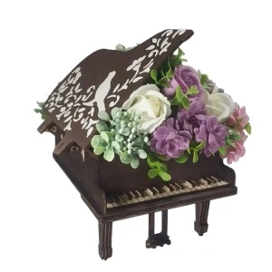 Aranjament floral -cutie pian (cod 2266)poza9