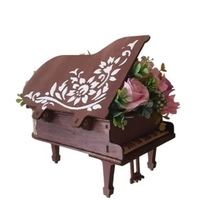 Aranjament floral -cutie pian (cod 2343)poza35