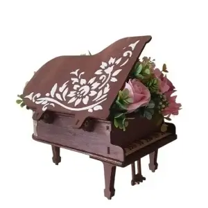 Aranjament floral -cutie pian (cod 2343)poza35