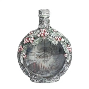 Cadouri de Craciun- Sticla handmade (cod 2169)poza5