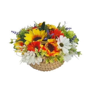 Cos cu flori -'Floarea Soarelui" (cod 2217)poza156