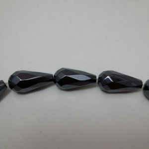 Hematite fatetate, nemagnetice,drop, 8x16 mm