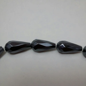 Hematite fatetate, nemagnetice,drop, 8x16 mm