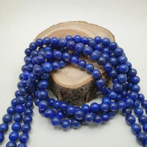 Lapis Lazuli, rotund, 6 mm