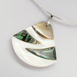 Pandantiv Paua Abalone Shell,  43*53 mm 5