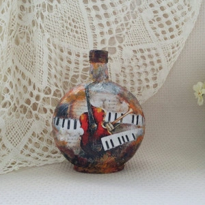 Sticla "Pe aripile muzicii" 500 ml (cod 1111)