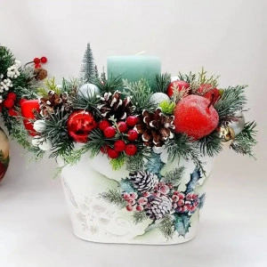 Aranjament de Craciun "Christmas Luxury Gifts" (cod 1989 )
