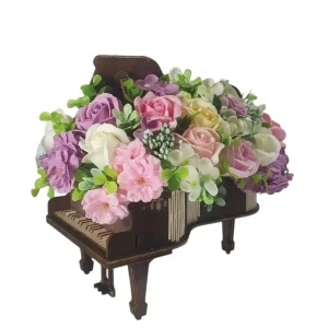 Aranjament floral -cutie pian (cod 2266)poza10