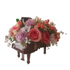 Aranjament floral -cutie pian (cod 2344)poza38