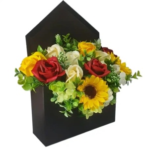Aranjament floral-cutie plic (cod 2234)-poza103