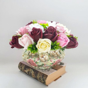Aranjament floral "Roze" 2