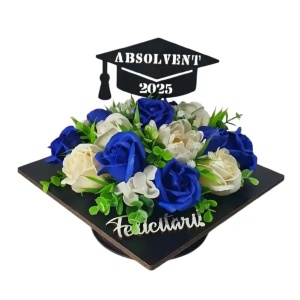 Aranjament pentru absolvire- Toca cu flori (cod 2232)poza205