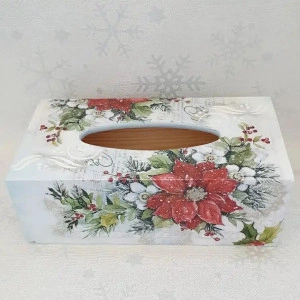 Cutie pentru servetele handmade(cod 1917) poza 3