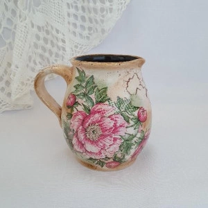 Cadouri handmade- vaza "Roze" (cod 1511-CAD)