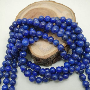 margele de lapis lazuli, 6 mm 1
