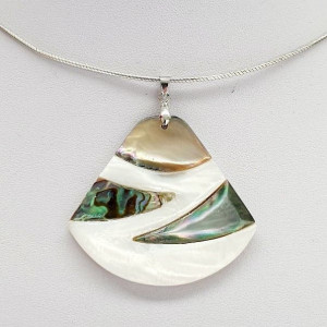 Pandantiv Paua Abalone Shell,  43*53 mm 6