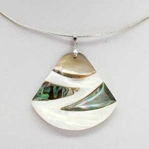 Pandantiv Paua Abalone Shell,  43*53 mm 6