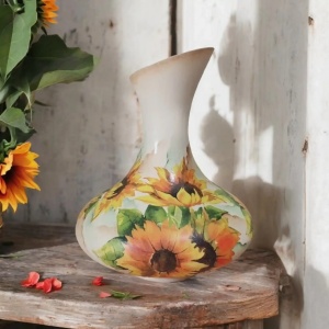 cadouri handmade-vaza floarea soarelui 2105-poza1