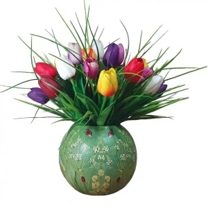 Poza 6-aranjament floral cu lalele 20986