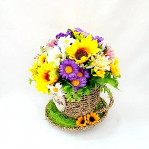 Aranjament floral in cos de nuiele (cod 16002)