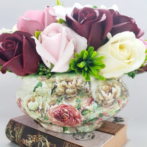 Aranjament floral "Roze" 3