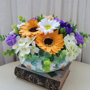 Aranjament floral  "Surasul soarelui" (cod 1199) 6