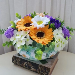 Aranjament floral  "Surasul soarelui" (cod 1199) 6