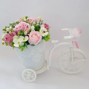 Bicicleta cu flori de sapun 18254