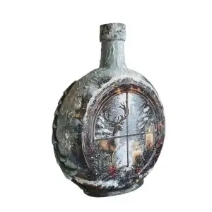 Cadouri de Craciun- Sticla handmade (cod 2315)poza 122