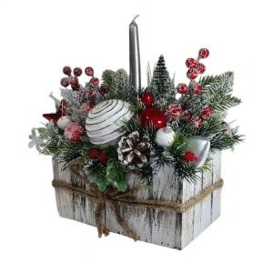 "Craciun rustic"-aranjament (cod 2170)poza3