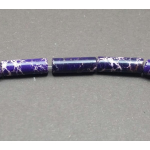 Jasp imperial tub, violet, 4*13 mm - Img 2