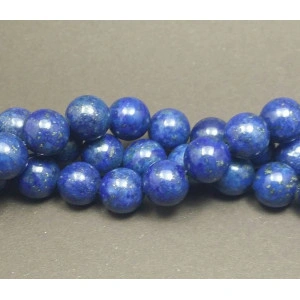 Lapis Lazuli rotund, 14 mm - Img 3