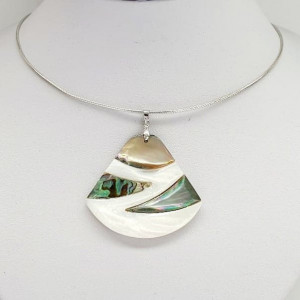 Pandantiv Paua Abalone Shell,  43*53 mm 7