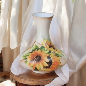 cadouri handmade-vaza floarea soarelui 2105-poza 2
