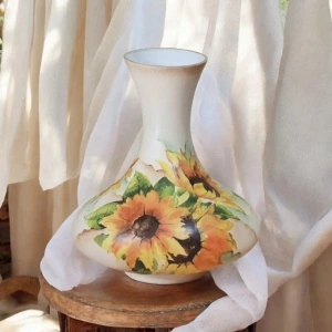 cadouri handmade-vaza floarea soarelui 2105-poza 2