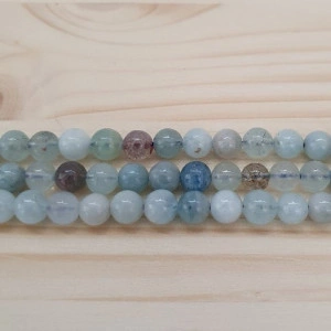 margele de aquamarine 6 mm 1001