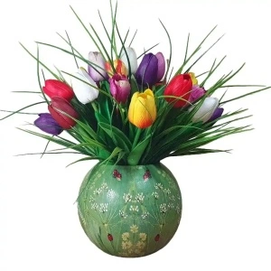Poza 5-aranjament floral cu lalele 20985
