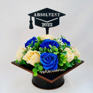 Poza  aranjament floral "Toca" cod 1680-3