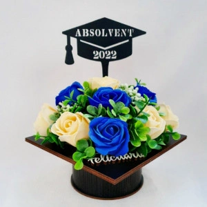 Poza  aranjament floral "Toca" cod 1680-3