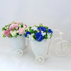 Bicicleta cu trandafiri de sapun 182637